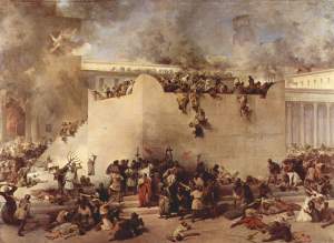 The destruction of the Temple of Jerusalem Francesco Hayez, 1867 Gallerie dell'Accademia, Venice